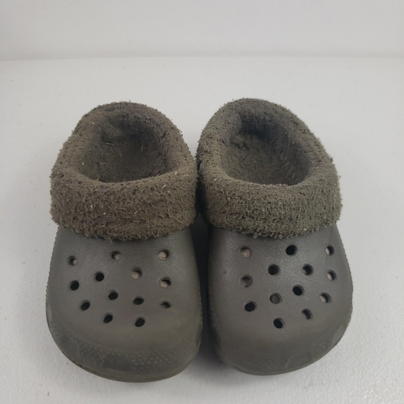 BOYS CROCS Fur Lined Size c 6 & 7 - Picture 8 of 12